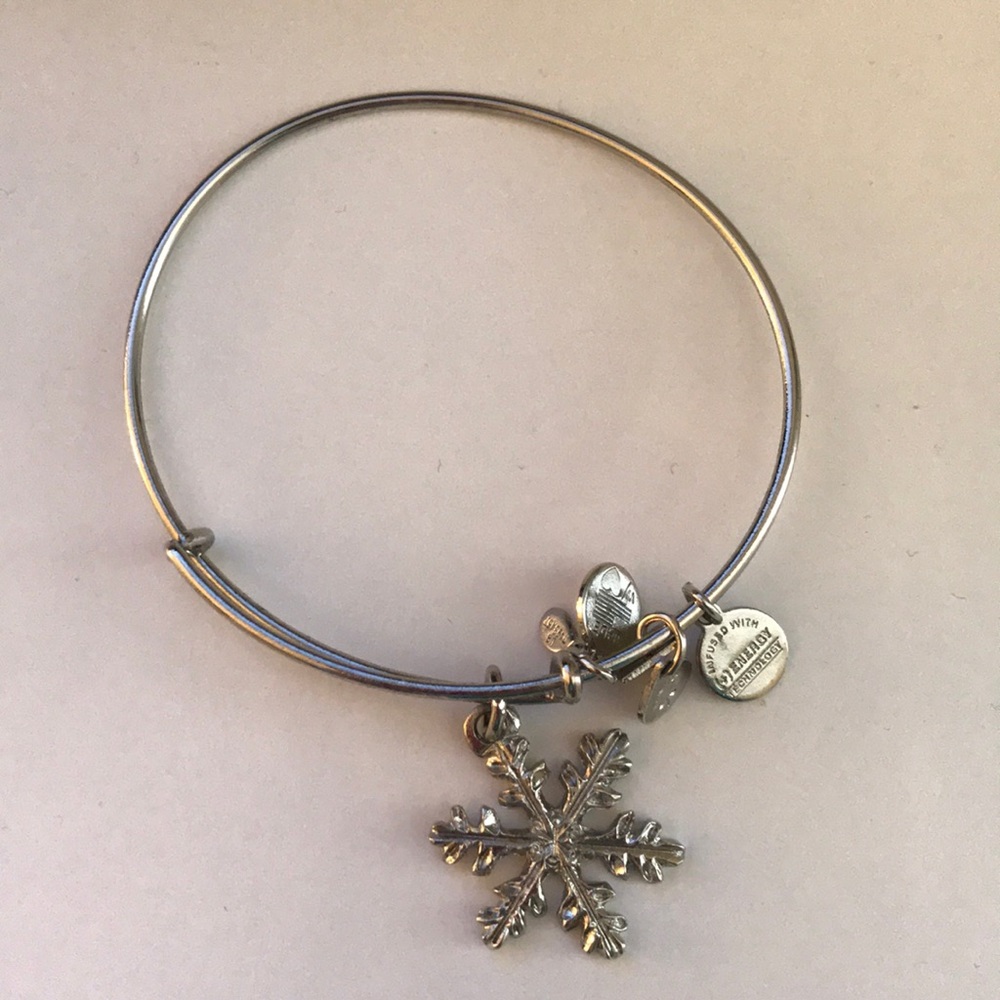 Snowflake Alex and Ani bracelet